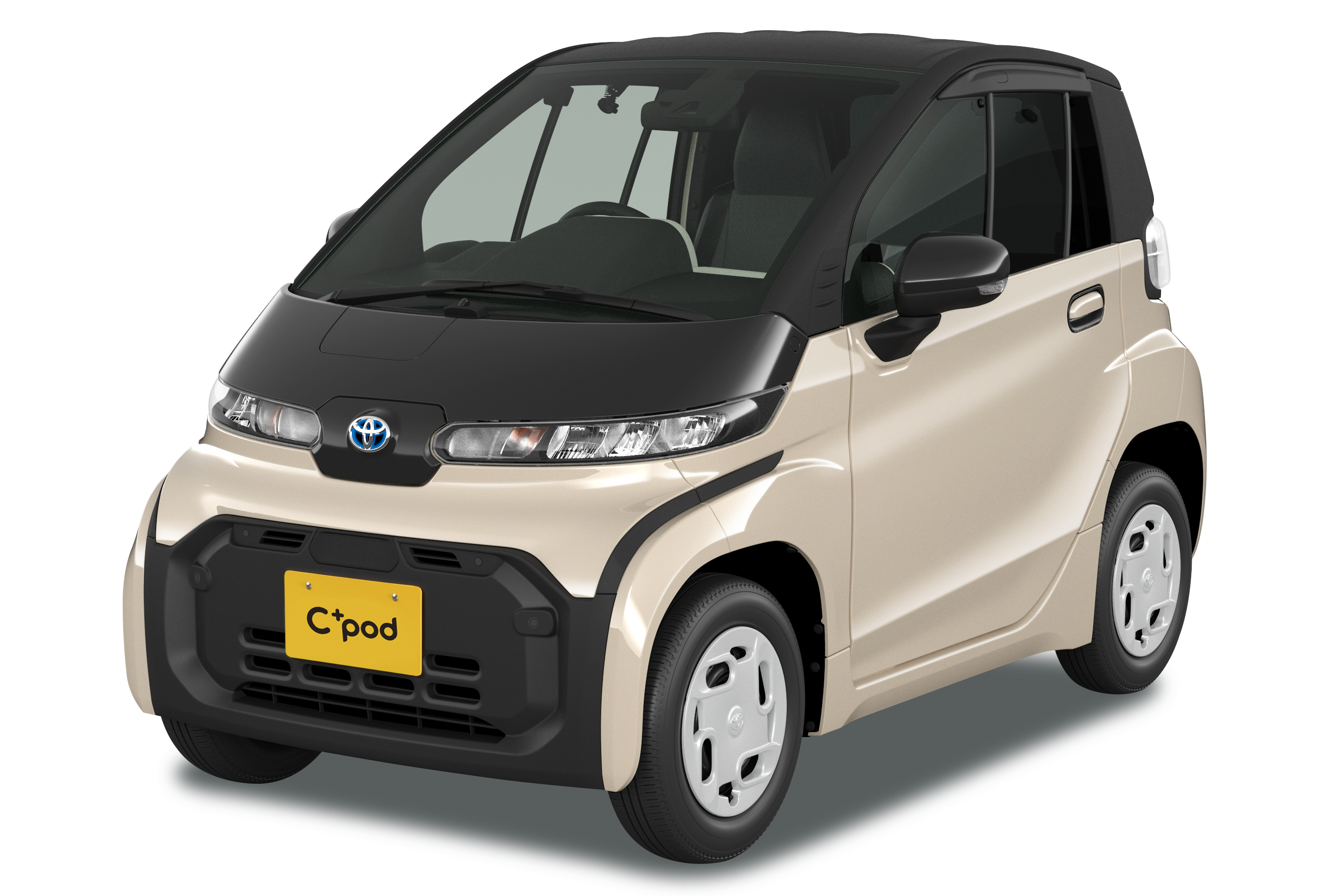 cpodクリームベージュと黒色樹脂