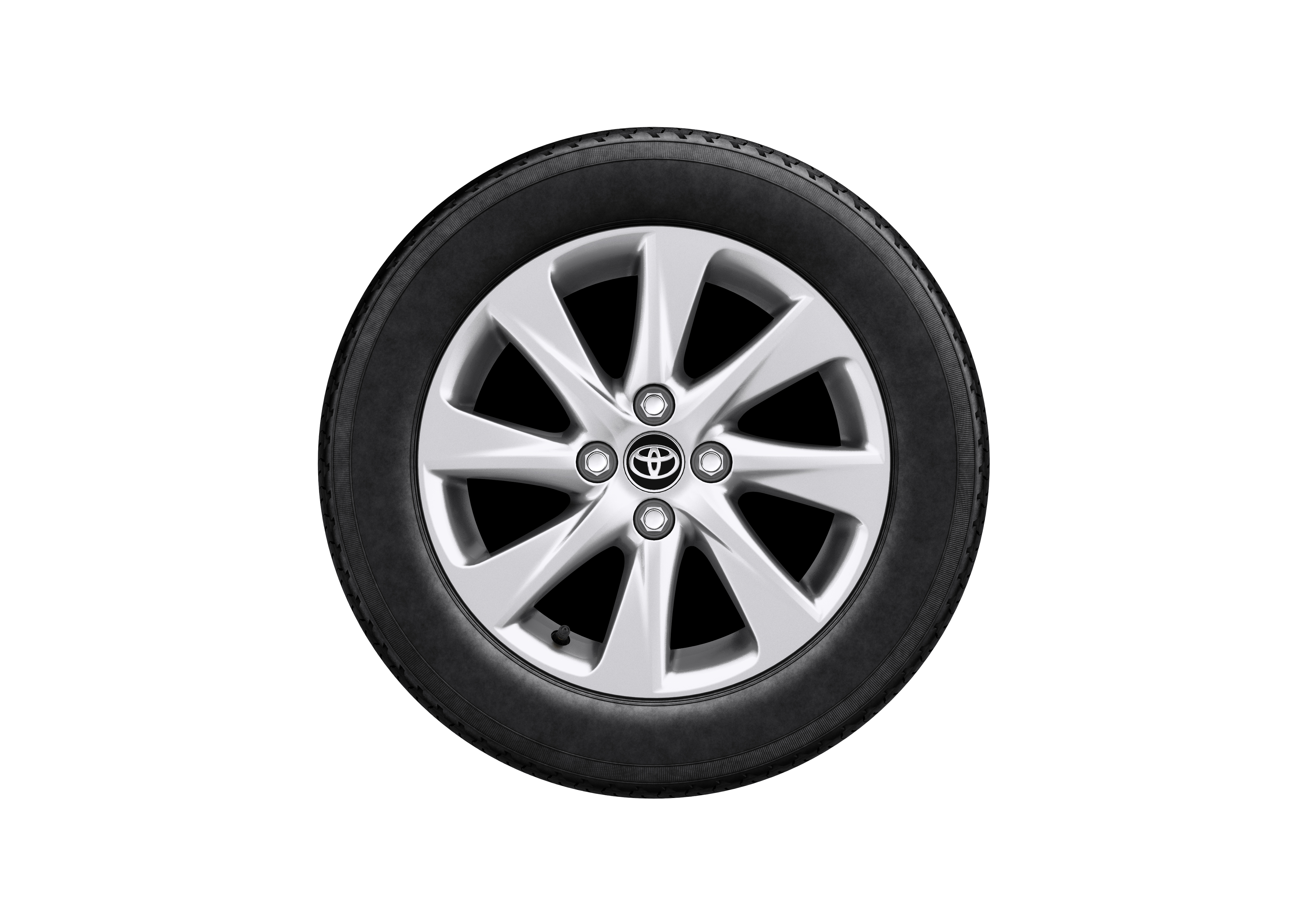トヨタヤリス185/60R15タイヤ＆15×6Jアルミホイール
（センターオーナメント付）