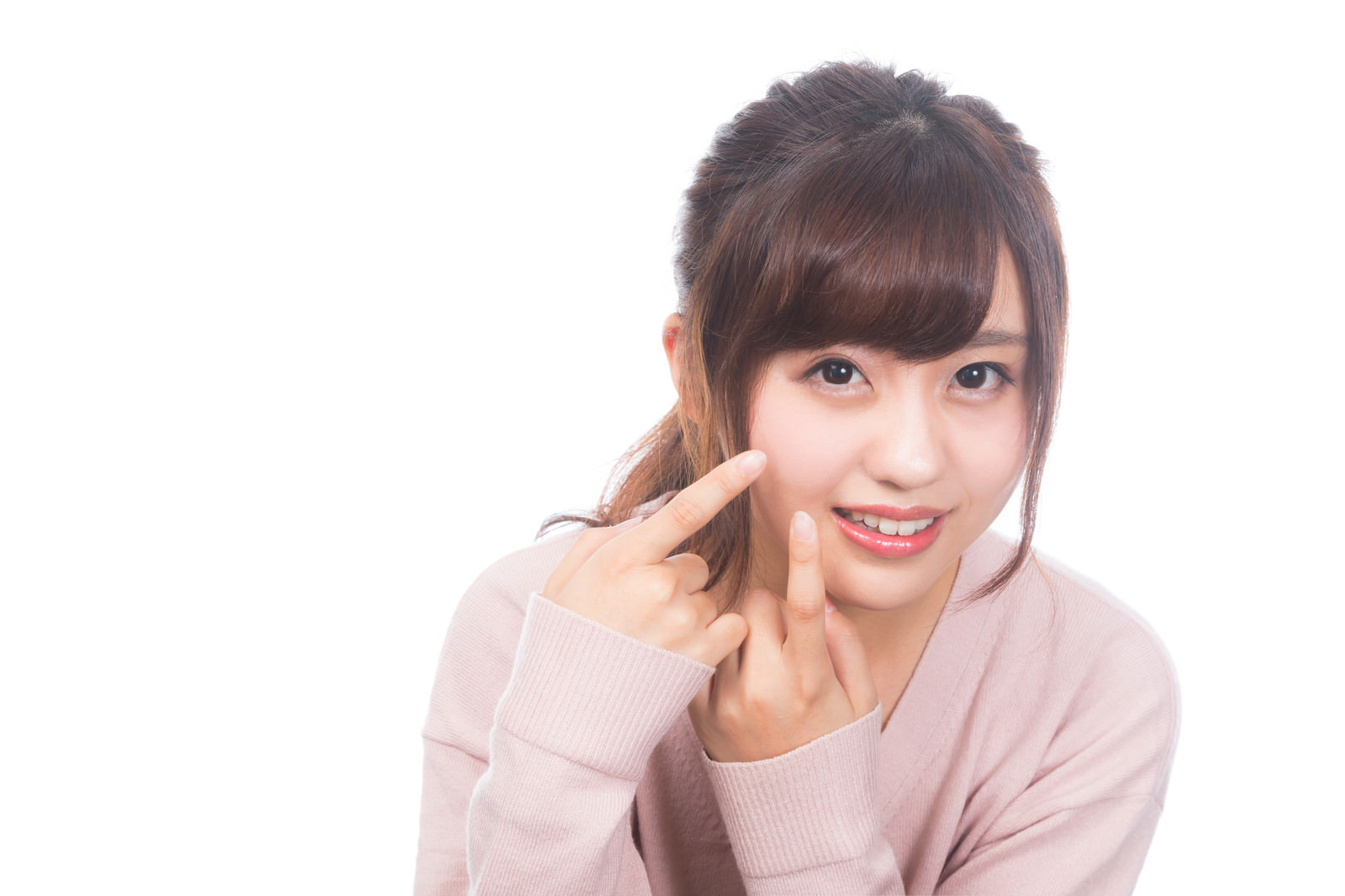 「必見やで」モデル：河村友歌
