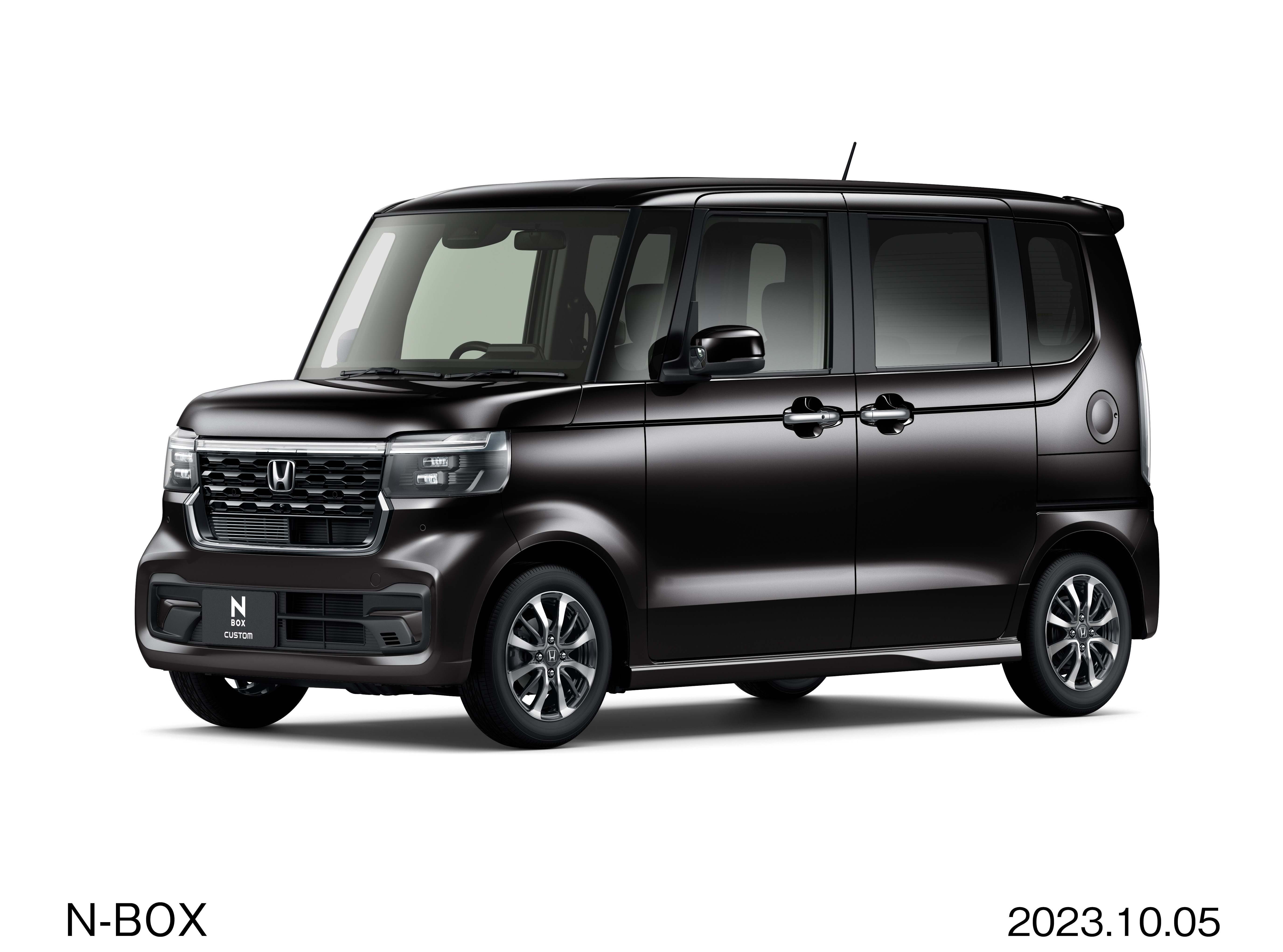 ホンダN-BOX CUSTOMのクリスタルブラック・パール