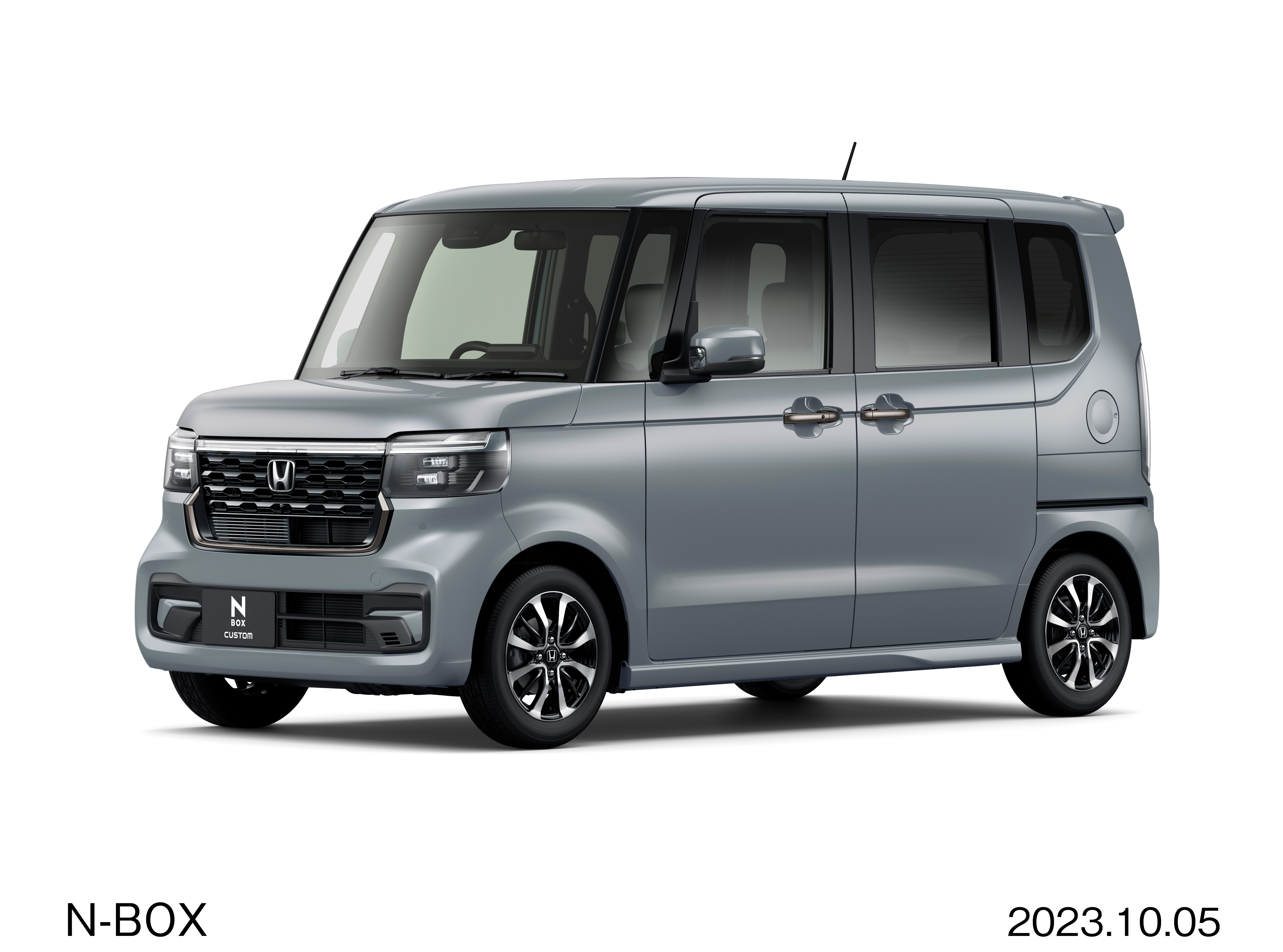 ホンダN-BOX CUSTOMのスレートグレー・パール