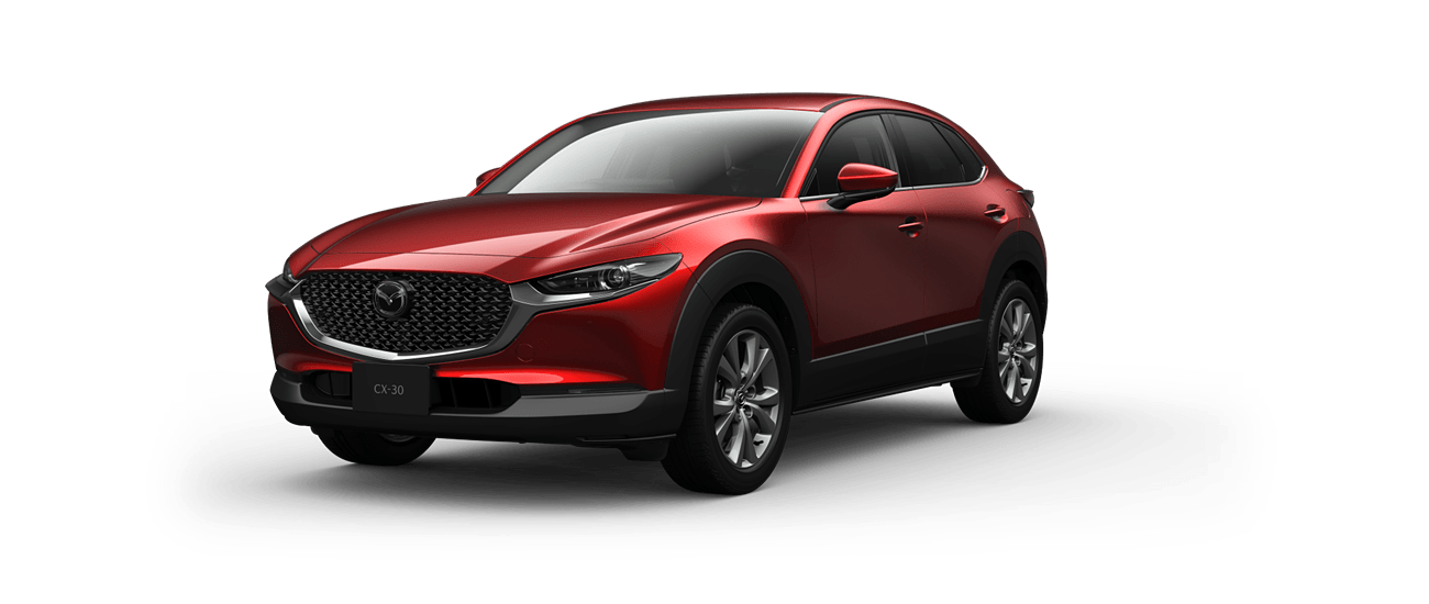 マツダ CX-30 ソウルレッドクリスタルメタリック