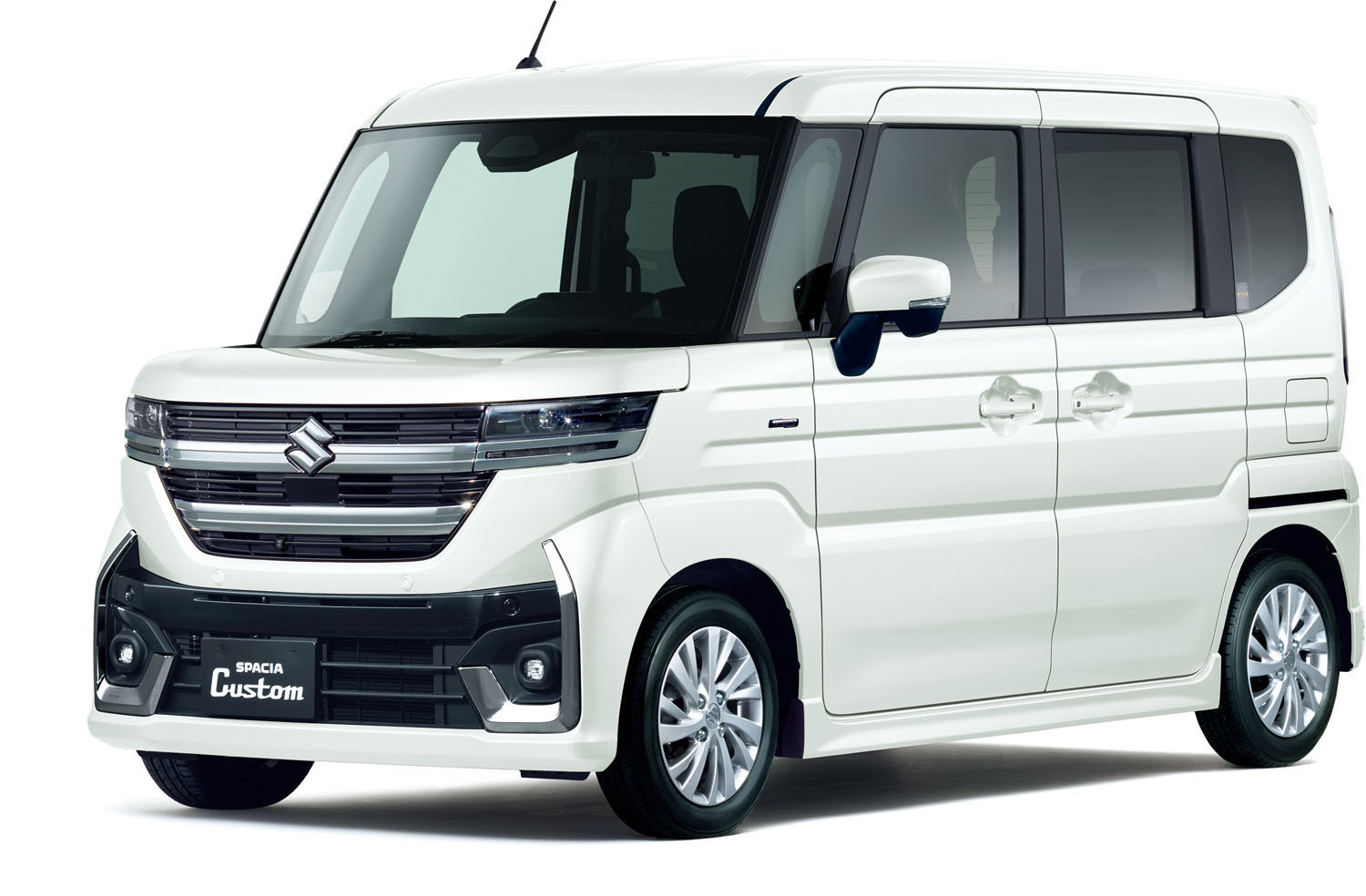 スズキスペーシア カスタム_HYBRID GS_ピュアホワイトパール