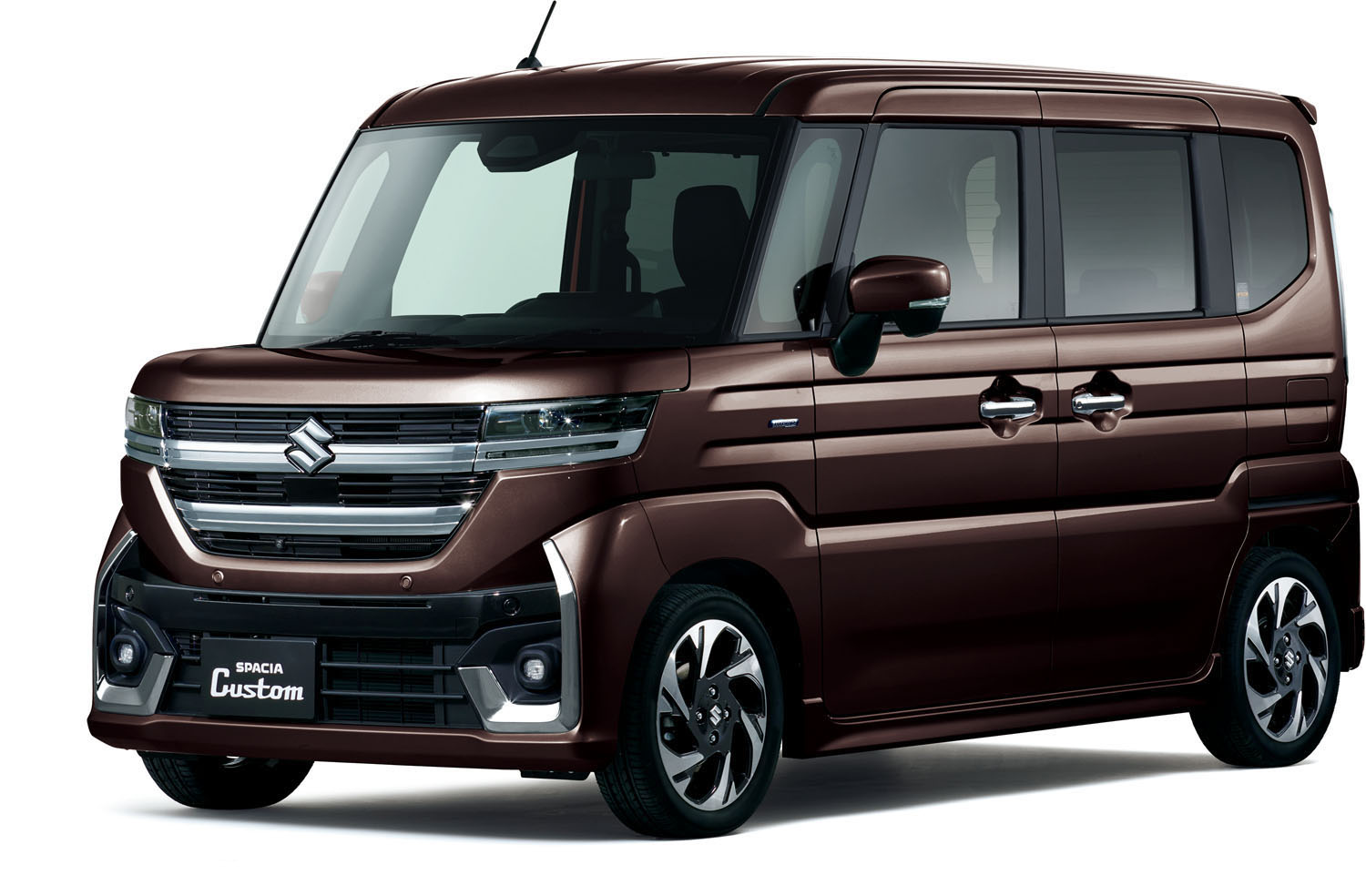 スズキスペーシア カスタム_HYBRID XSターボ・ HYBRID XS_アーバンブラウンパールメタリック