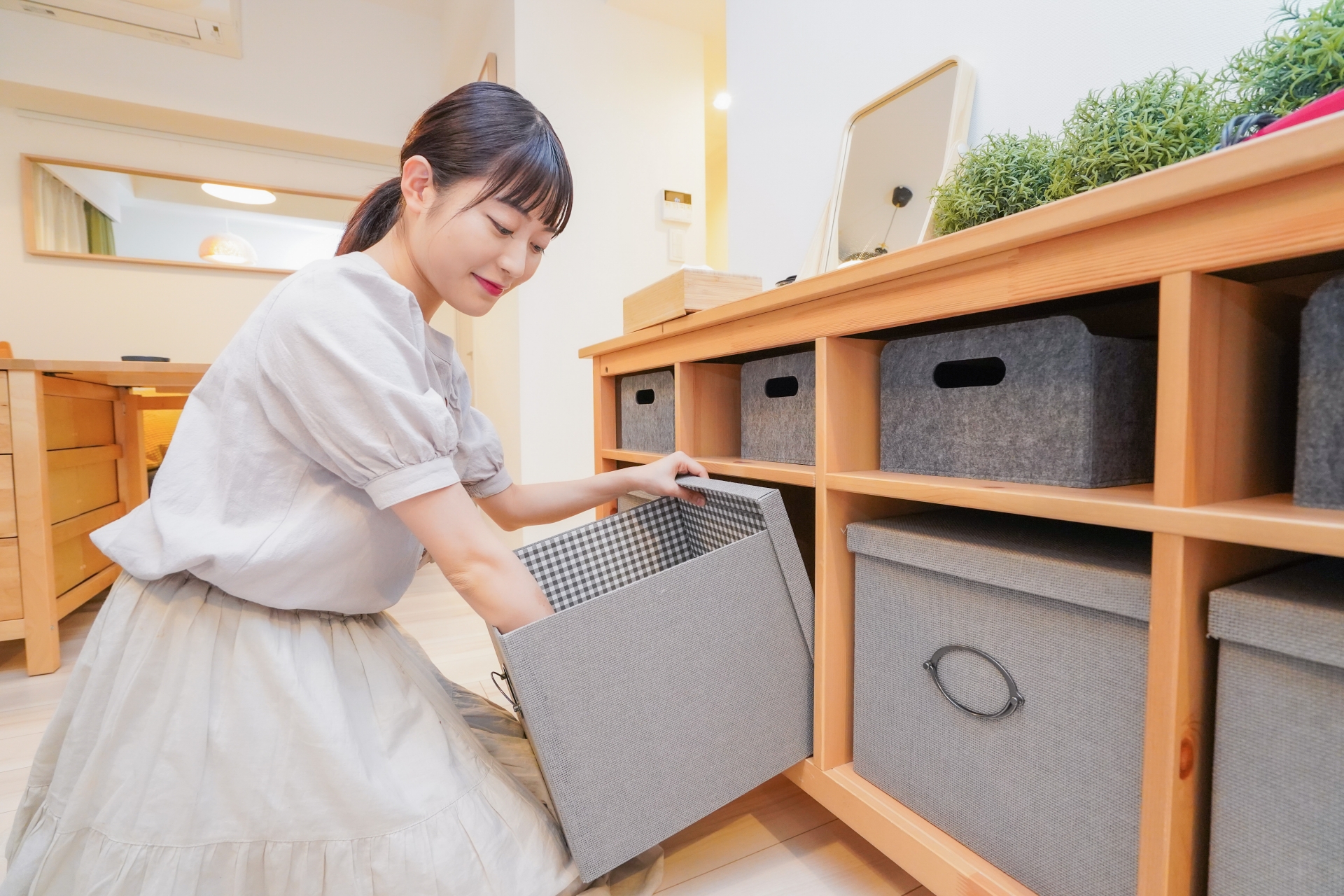 仕分け女子